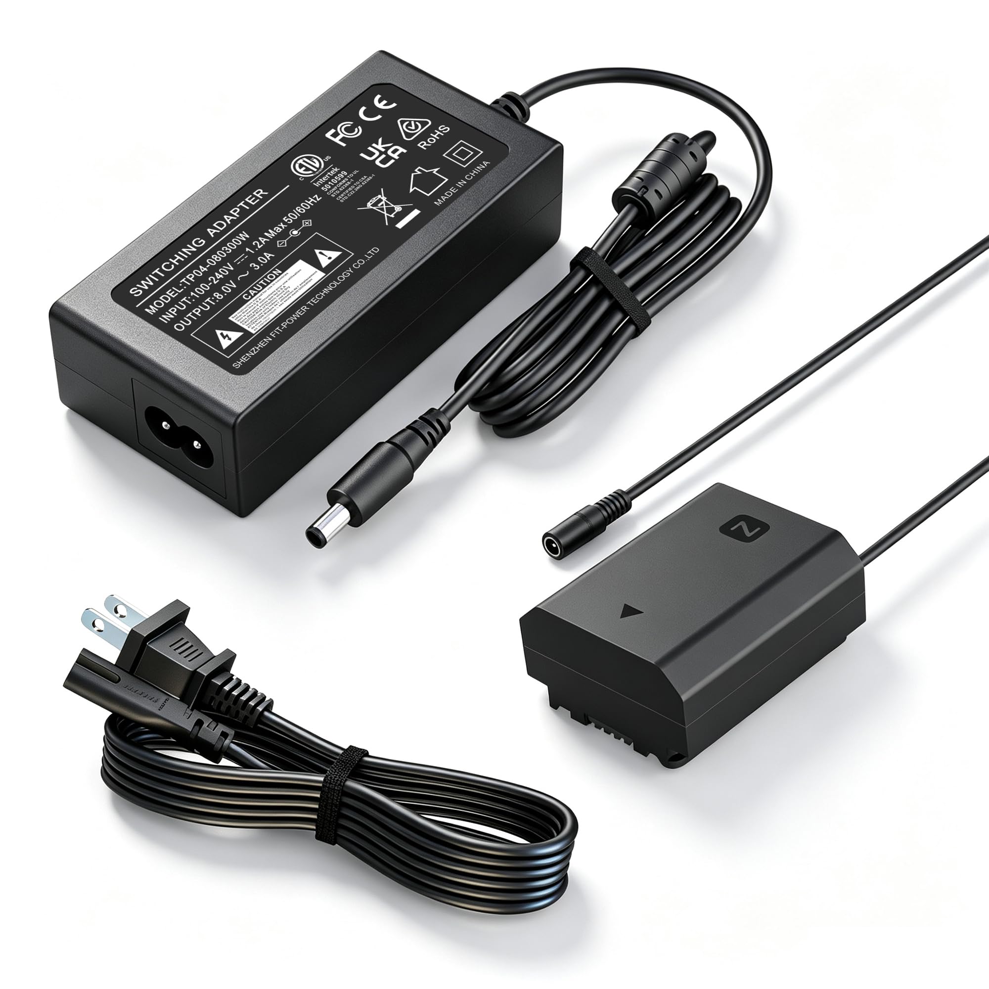 Amazon.com : HY1C NP-FZ100 Dummy Battery AC Power Adapter Kit for